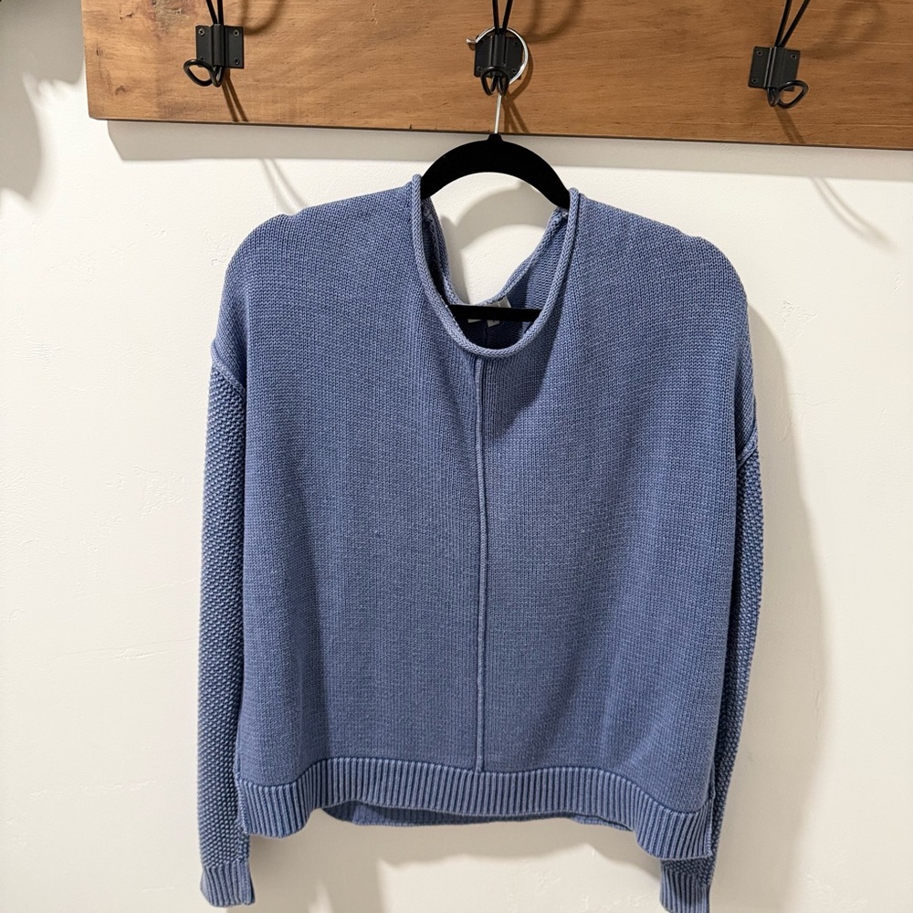 Rails Light Blue Knit Top